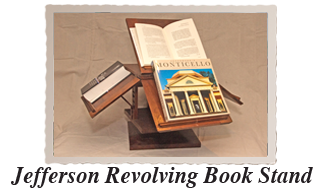 Monticello Revolving Bookstand - Monticello Shop